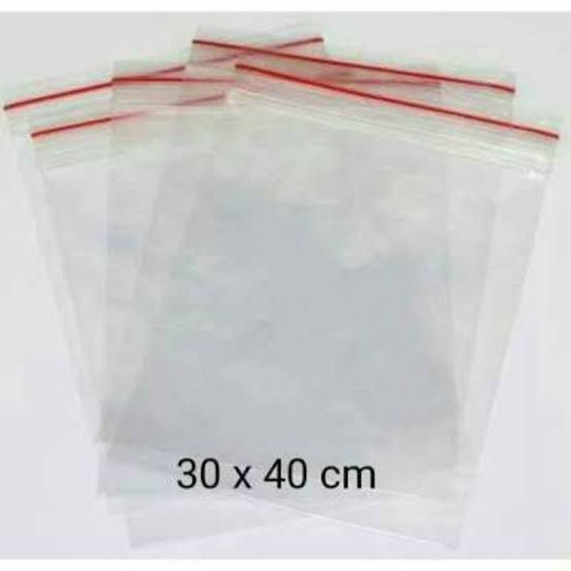 Plastik Ziplock Besar 30 X 40 Cm Isi 100 Pcs 3336