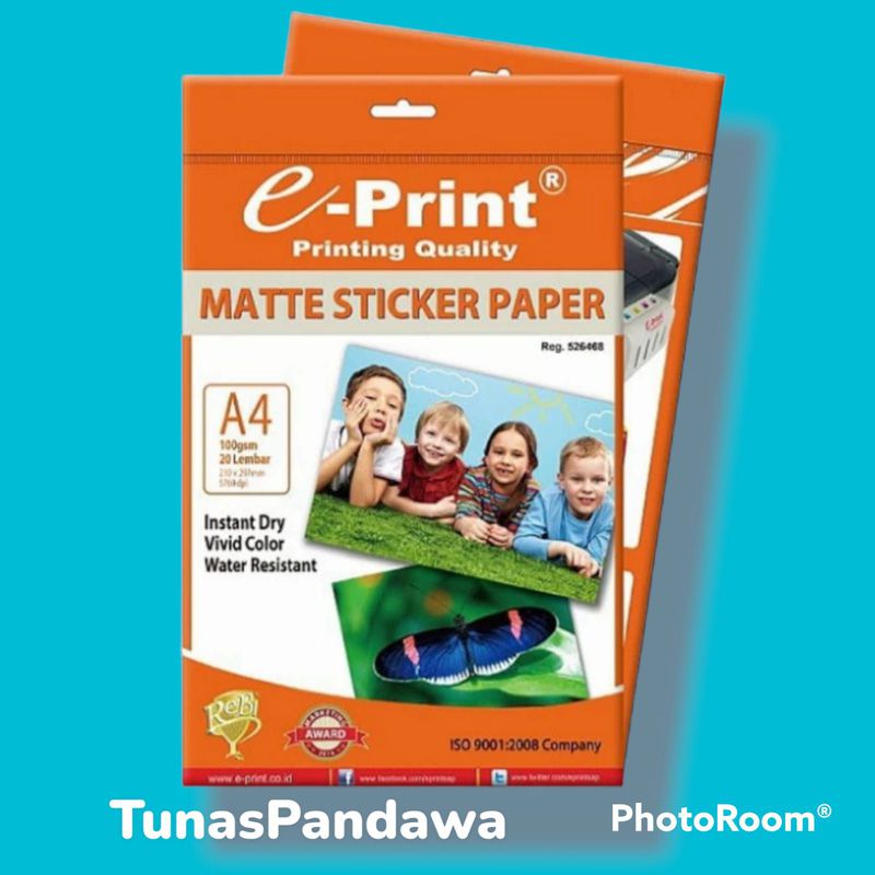TNS EPrint Matte Sticker Paper A4
