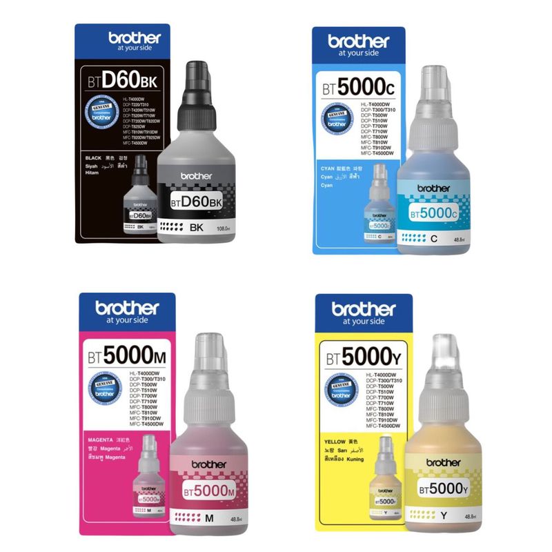 TINTA BROTHER Ink BT - BT5000Y/YELLOW
