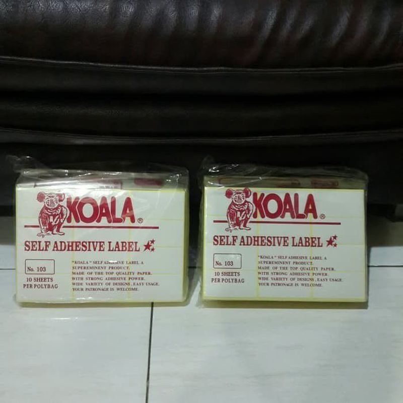 Koala Label No.103