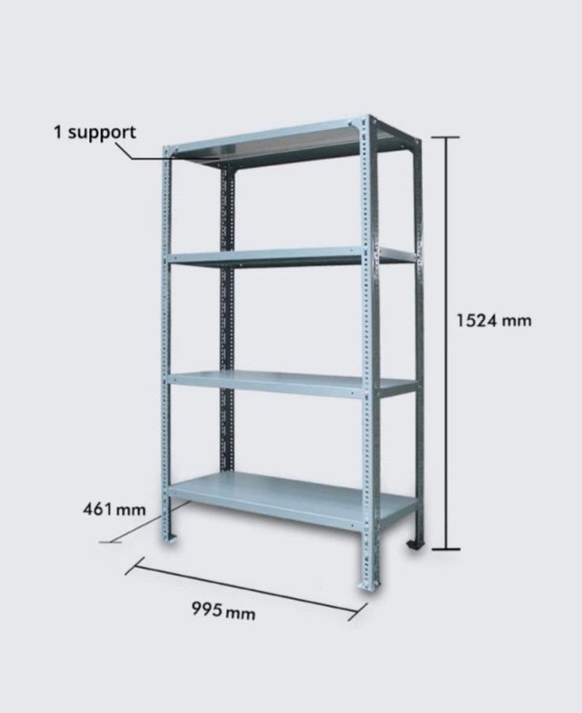 RAK BERLUBANG/SLOTTED ANGLE RACK