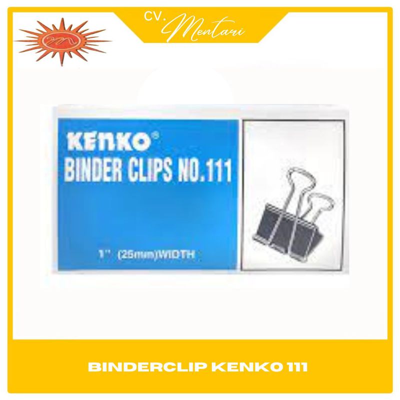 BINDER CLIP KENKO 111