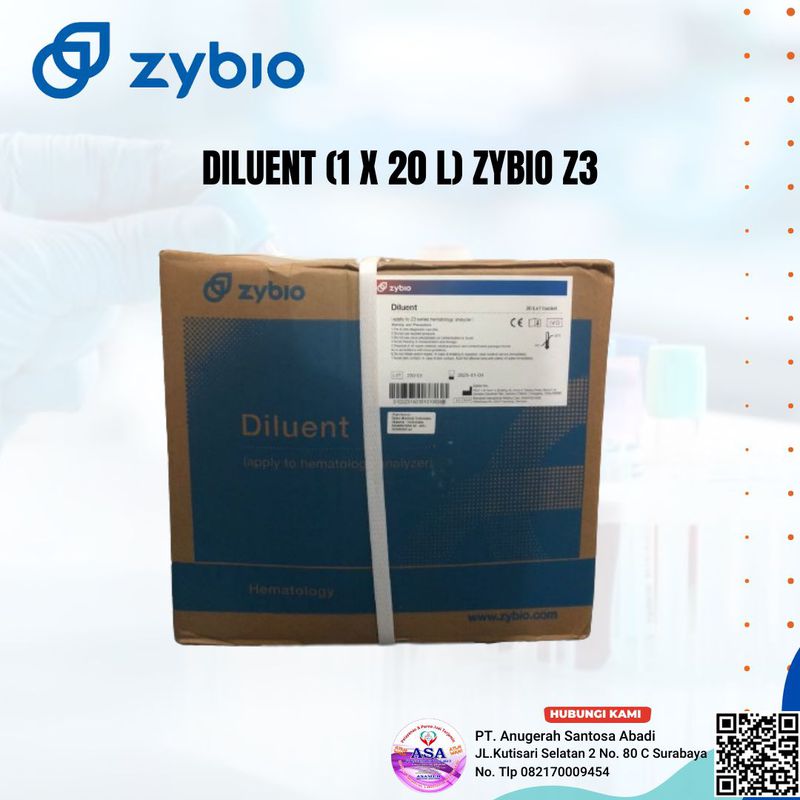 Diluent (1 x 20 L) Zybio Z3