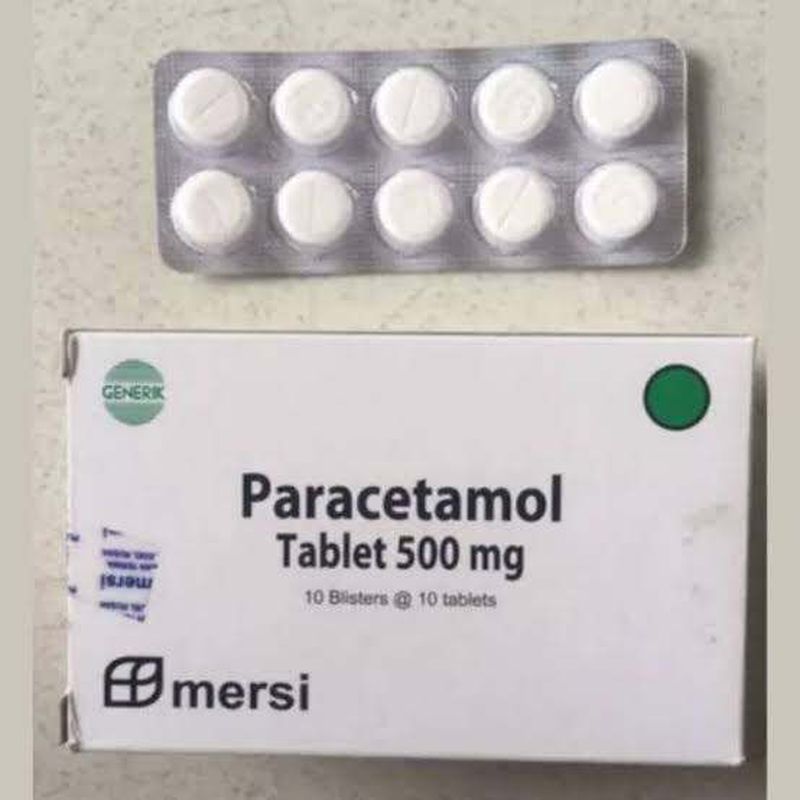 Parasetamol Generik Tablet/ Kapsul/kaplet 500 Mg