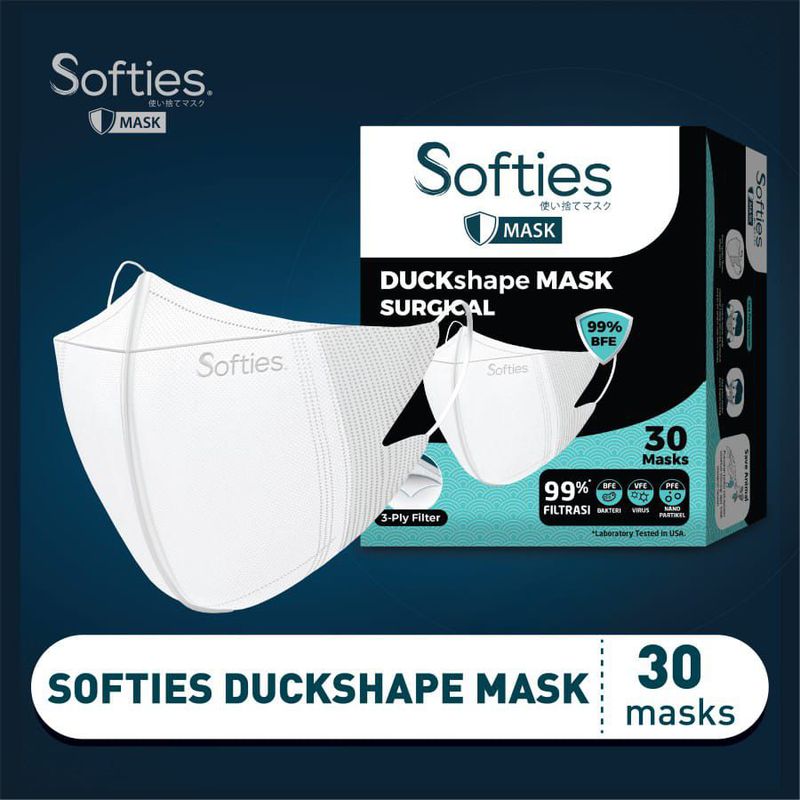 Masker Softies Duckshape