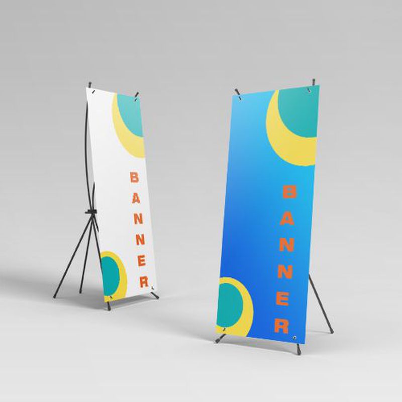 Cetak Roll Baner 60 x 160 cm