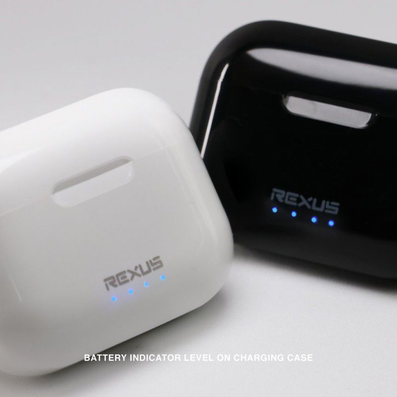 Rexus TWS Earphone Wireless Bluetooth FX2 - - Putih