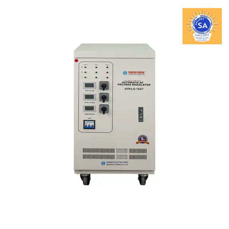 Stabilizer Listrik Stavolt Voltage Regulator MATSUYAMA AVR LD 15 GT