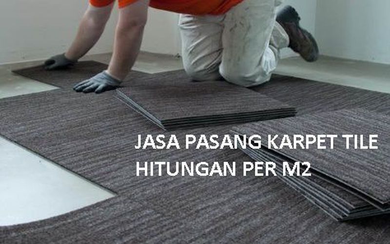 Jasa Pasang Karpet Tile