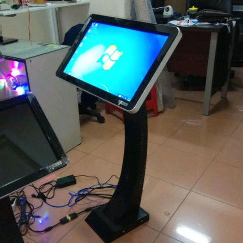 Monitor Touchscreen 22 inch Standing Tinggi 1 Meter (Motherboard