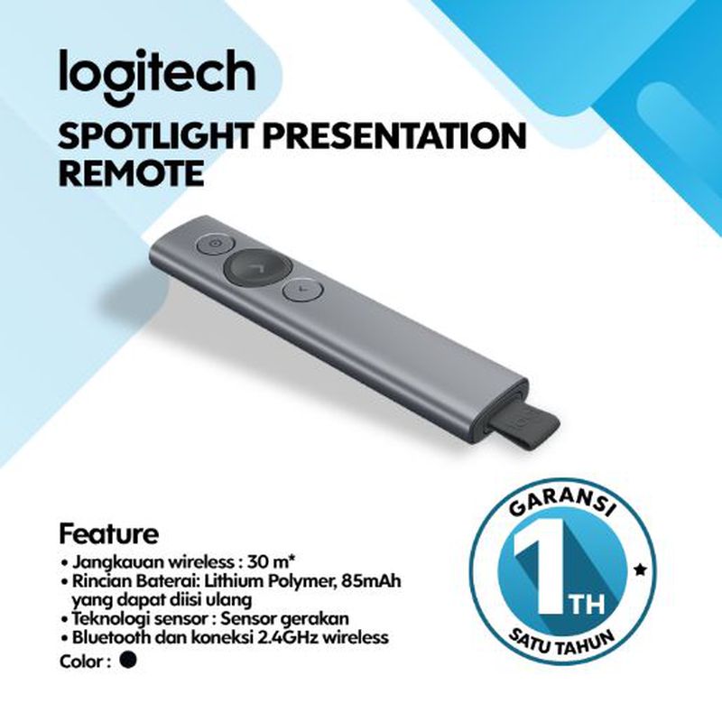 Logitech Spotlight Presentation RemoteSlate