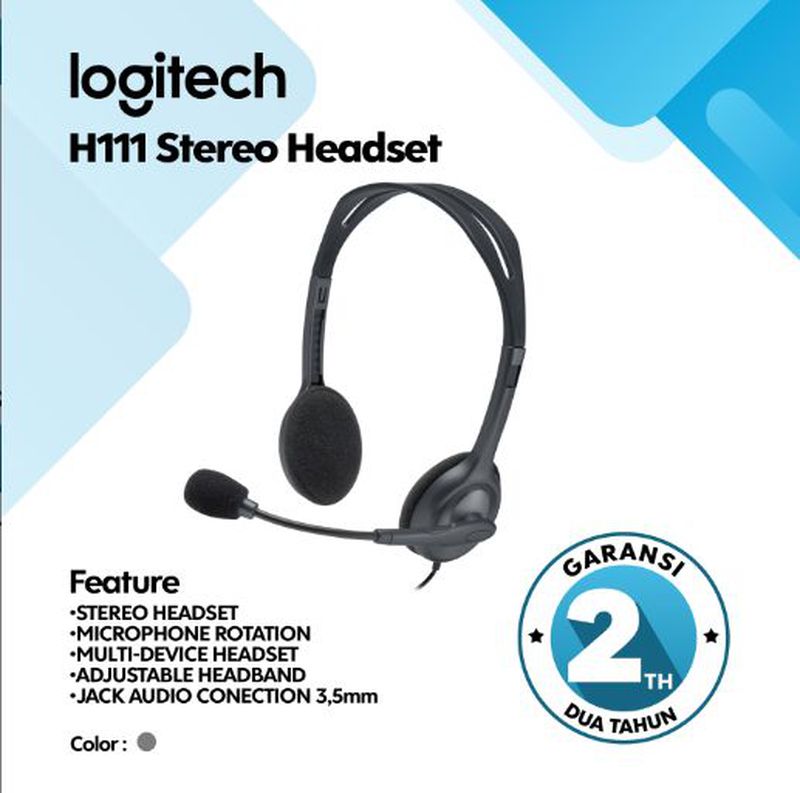 PC Headset Kabel H111 Single Jack