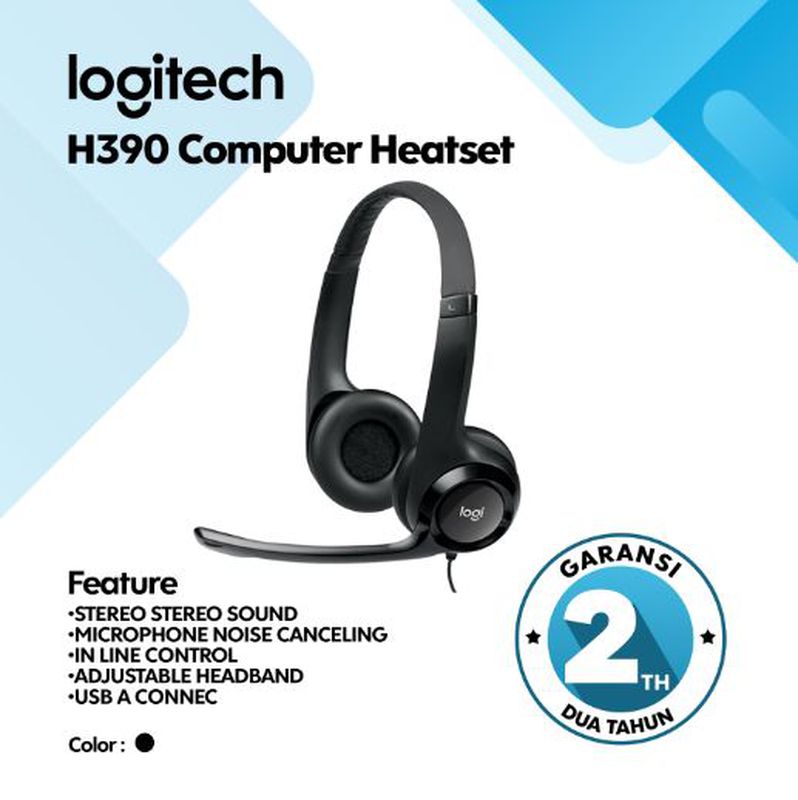 PC Headset Kabel H390 USB