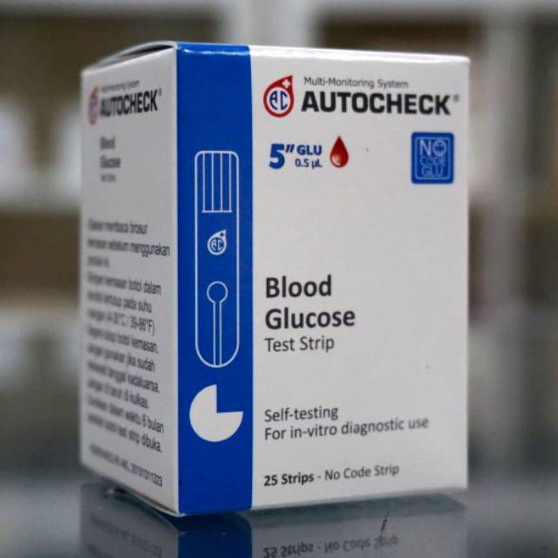 Strip Gula/Glucose Autocheck
