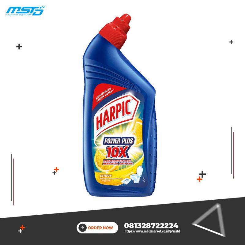 Harpic Power Plus 10X Max Clean Citrus 750ml