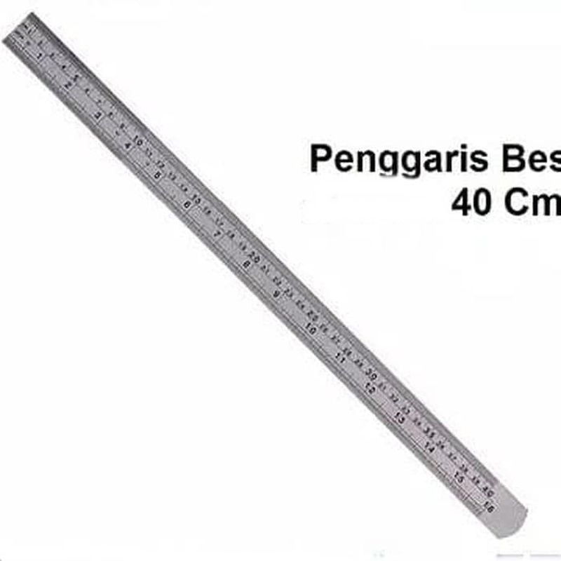 Penggaris Besi 40 Cm