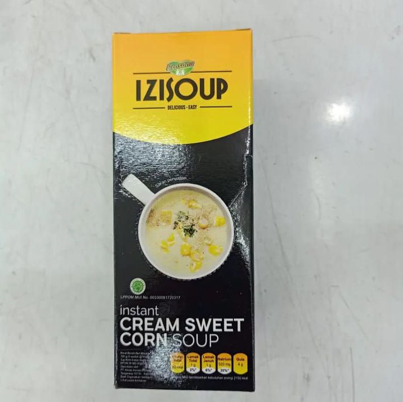 Izisoup Instant Cream Sweet Corn Soup Gram X