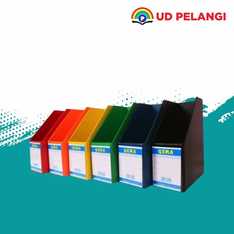 BOX FILE GEMA PVC - Orange