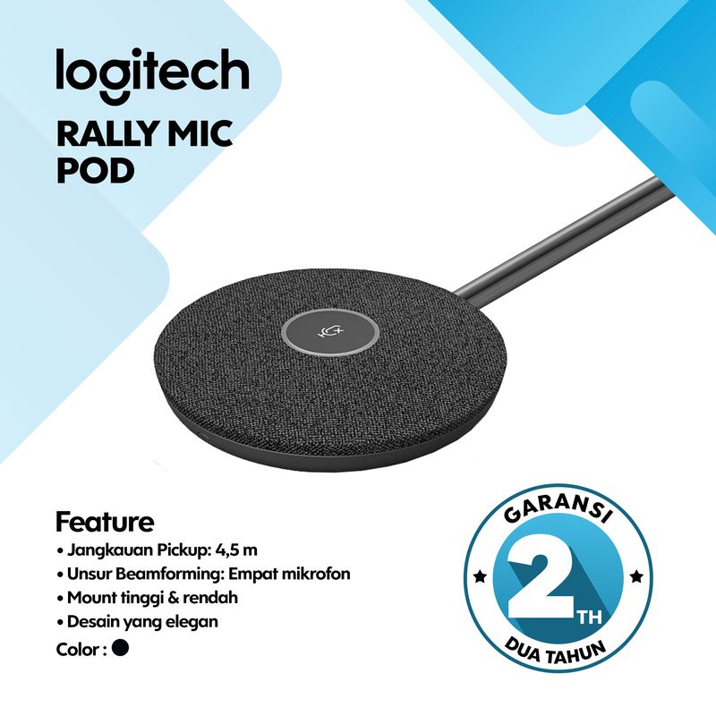 VC Logitech Rally Mic Pod