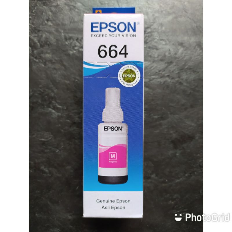 Tinta Epson 664 Merah