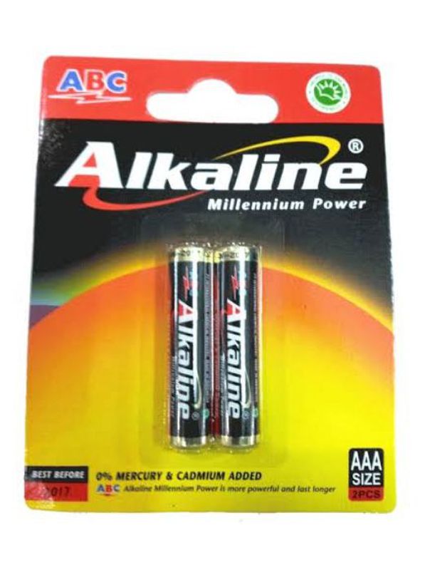 Baterai ABC Alkaline AAA set isi 2