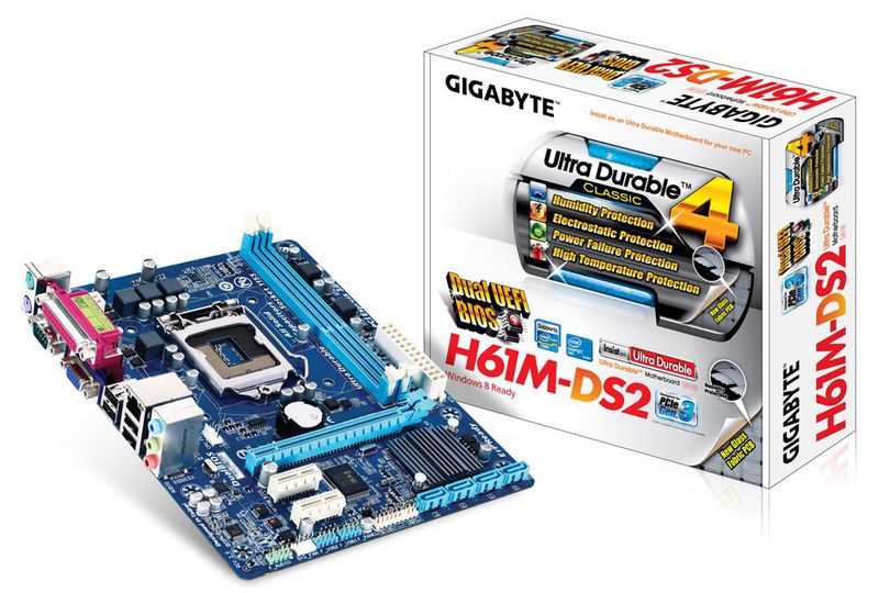MOTHERBOARD GIGABYTE H61 LGA1155