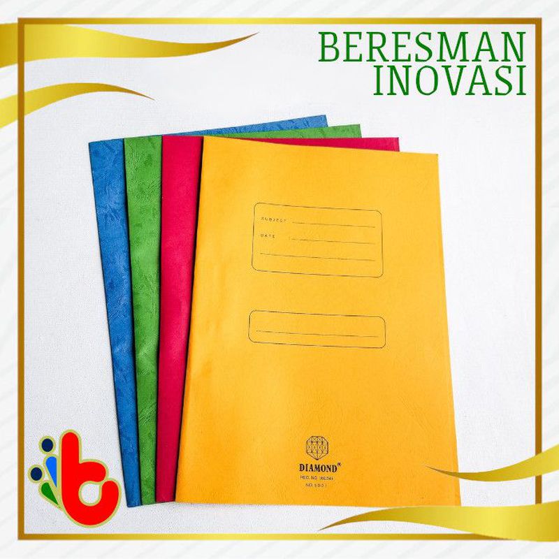 Map kertas Diamond - Merah