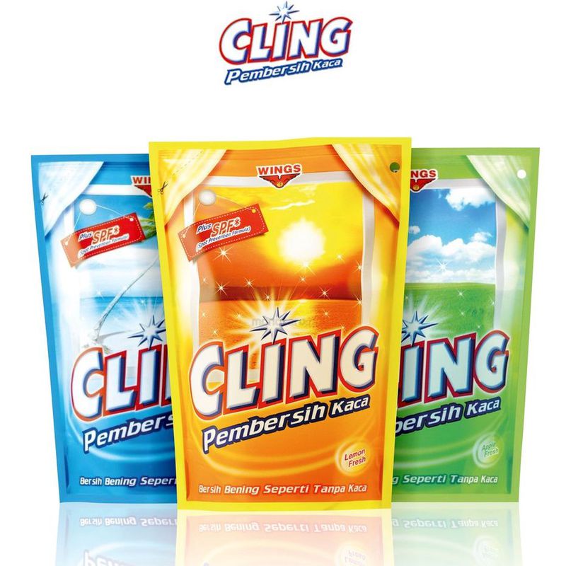 Cling Pembersih Kaca 800 Ml