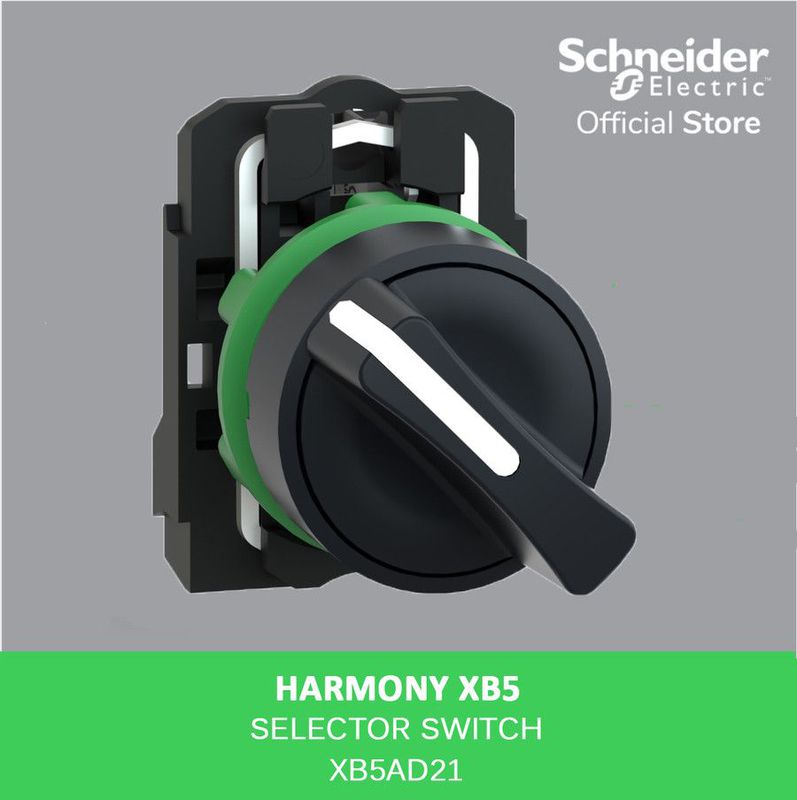 SCHNEIDER SELECTOR SWITCH XB5AD21 (1 N/O)