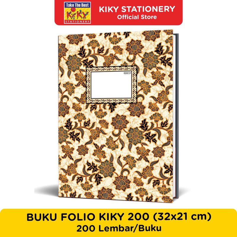 Buku Folio Ukuran F4 200 Lbr Kiky