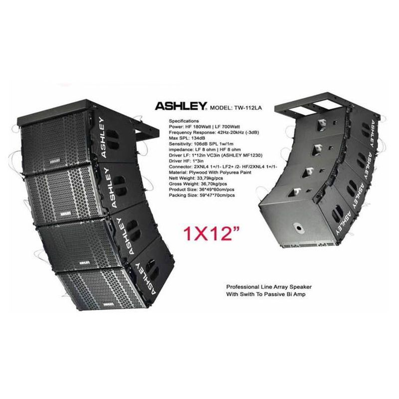 Speaker Line Array Ashaley TW 112LA