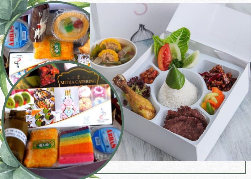 paket komplit lunch + snack box ( pagu 60rb)