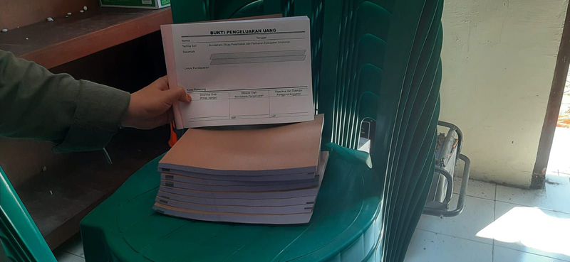 blangko TTUK NCR 3 rangkap