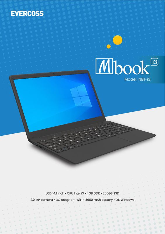 EVERCOSS EV NOTEBOOK 1 (NB1-I38256)