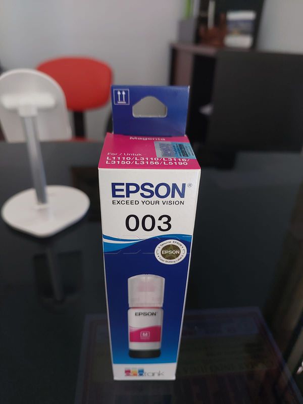 Tinta Epson 003 Magenta (botol)