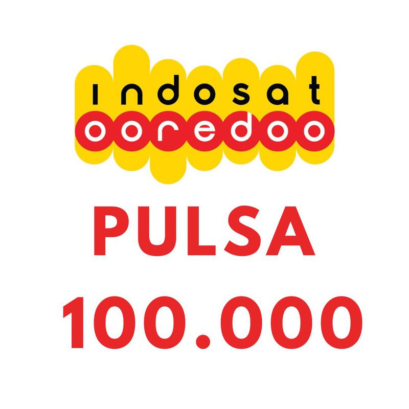 PULSA INDOSAT OOREDOO 100 000 PULSA INDOSAT OOREDOO 100 000