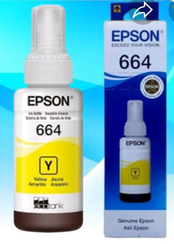 tinta epson kuning 664 Tinta epson 664 kuning