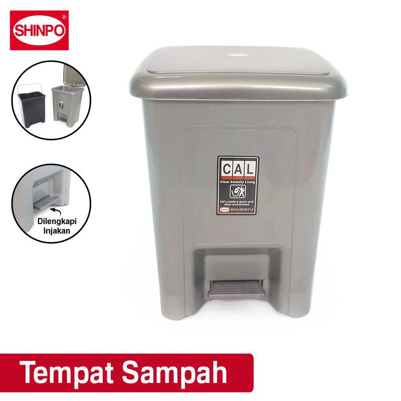 Tempat Sampah Injak 10 Liter Shinpo 710 1980