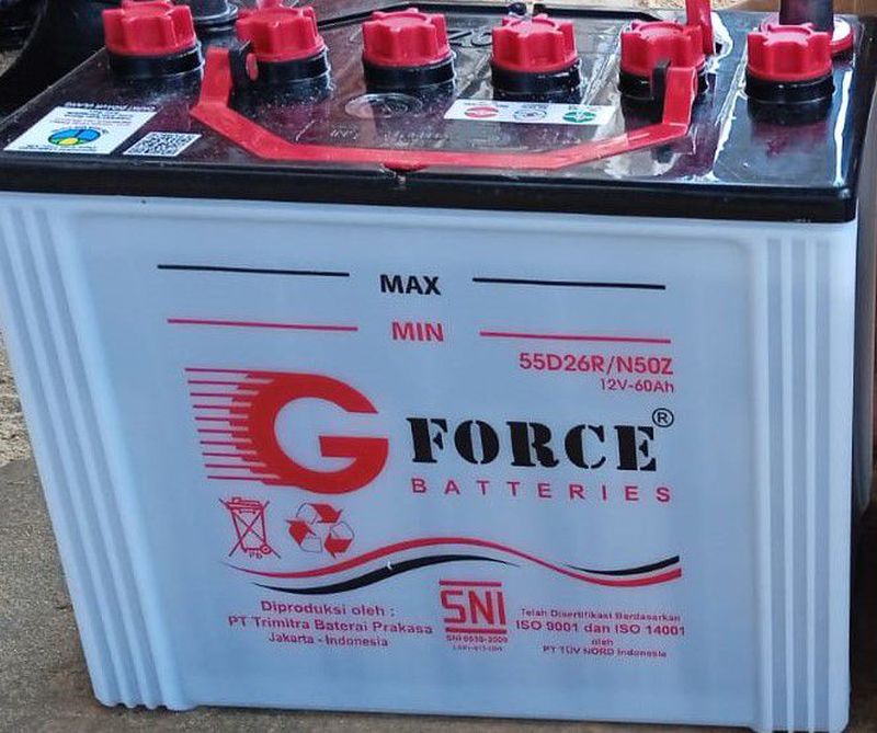 Aki gforce n50z 12v 60a