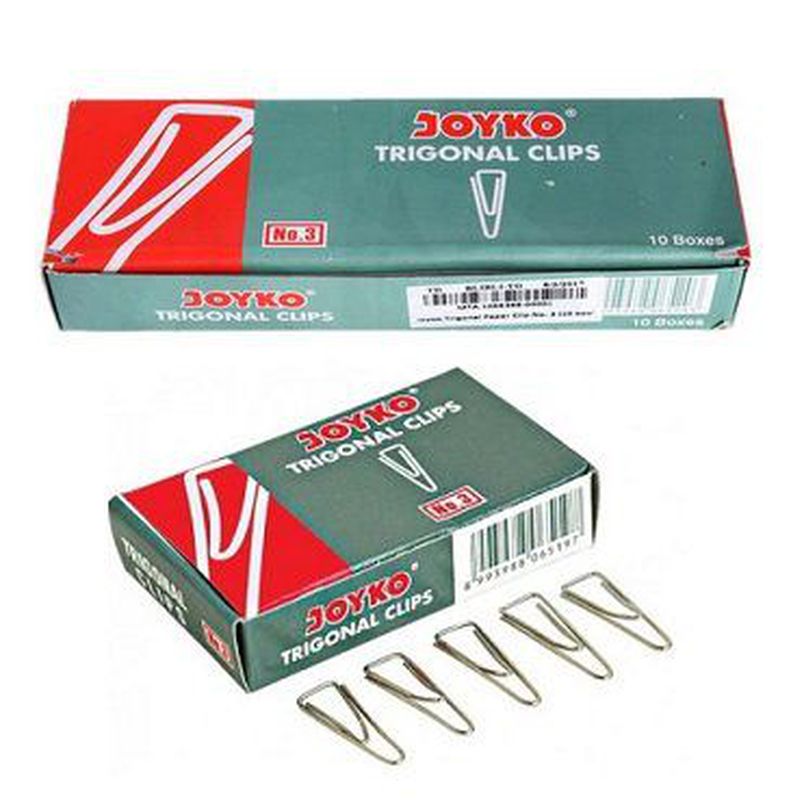 Paper clip Joyko / klip kertas (trigonal clips)