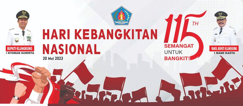 Spanduk Hari Kebangkitan Nasional