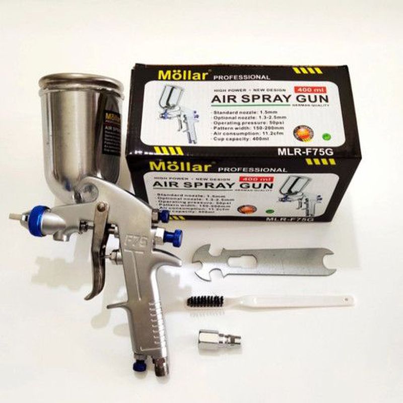 Spray Gun F75 G Tabung Atas