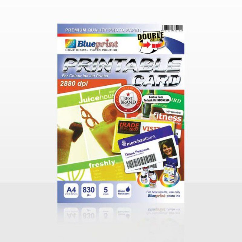 BLUEPRINT ID CARD PVC