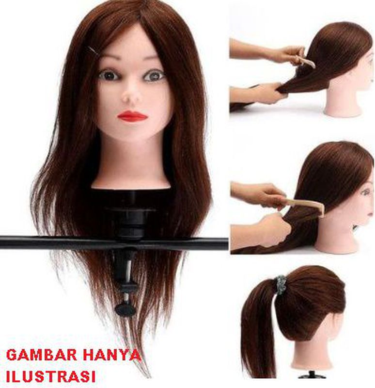 Manekin Rambut / Patung Sanggul Plastik