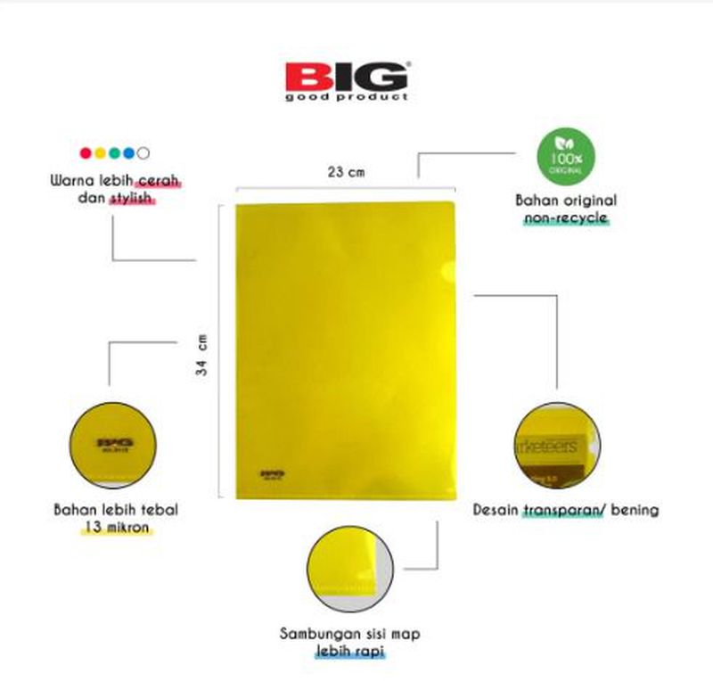 MAP L BIG ART 8113 KUNING