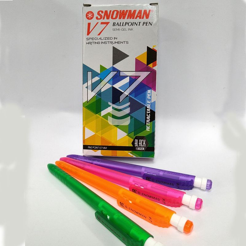 BALPOINT / PULPEN SNOWMAN V-7