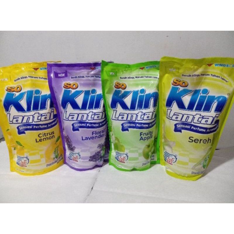 So Klin Lantai 780ml