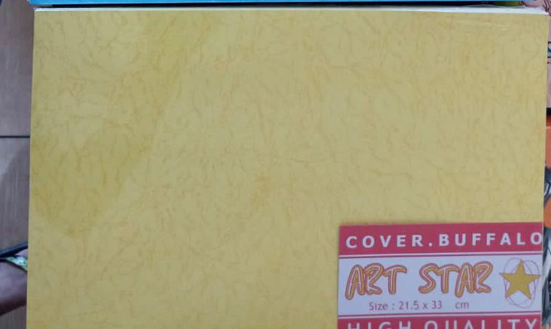 Kertas Karton Buffalo F4 Kuning