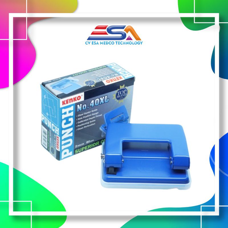 Pembolong Kertas KENKO / Perforator Punch Hole 40XL