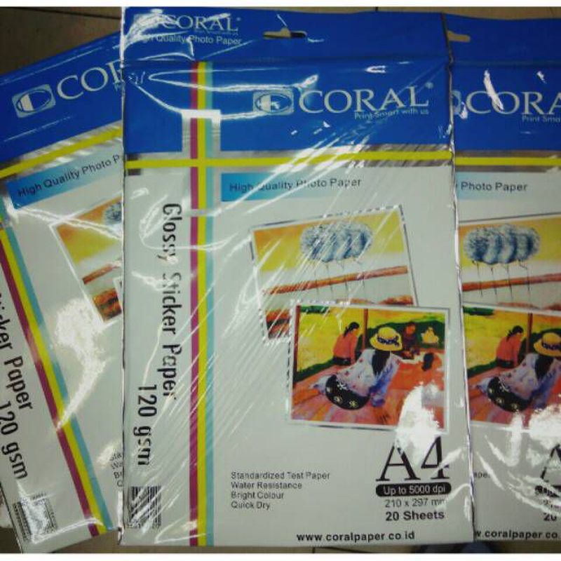 KERTAS STICKERS